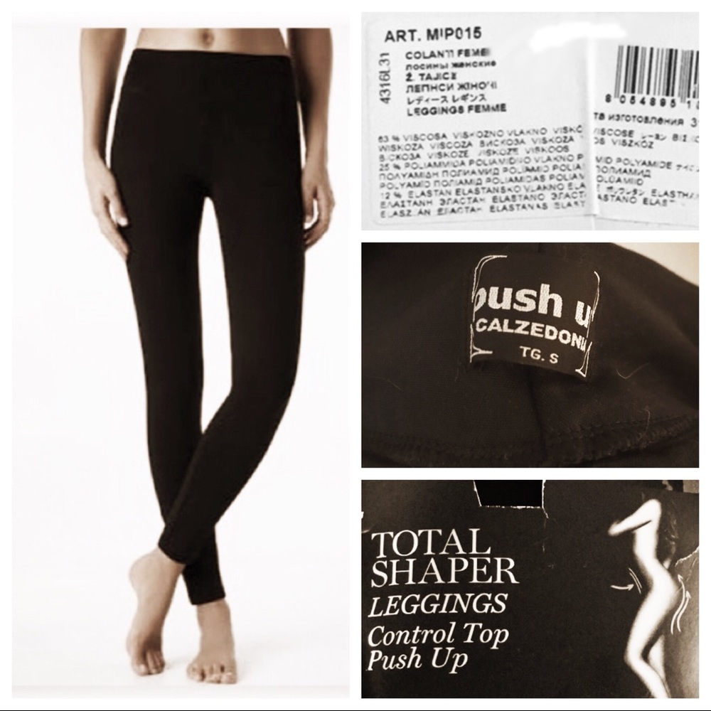 Calzedonia push up leggings, Italy 🇮🇹 Sz S